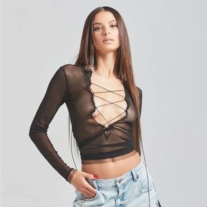 Retrofete Monique Top in Black